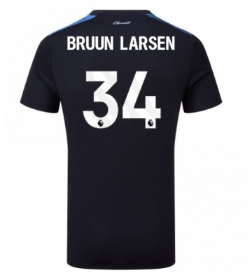 Burnley Jacob Bruun Larsen #34 Tredje trøje 2023-24 Kort ærmer